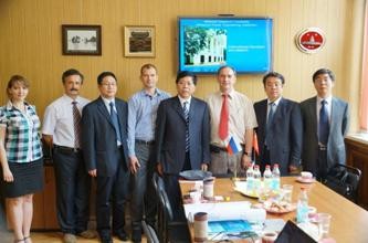 During the visit of Chinese Delegation to MPEI International Division