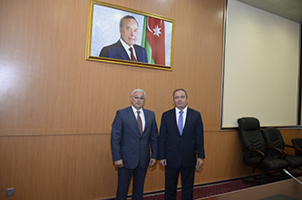 200. Minister of Communications and High Technologies of the Azerbaijan Republic Abbasov Ali Mammad oglu and MPEI Rector Nikolay D. Rogalev