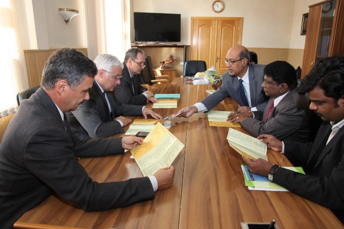 229. Meeting between MPEI Rector and Anna University delegation