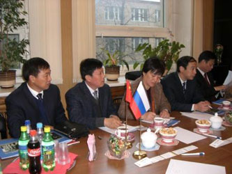 35. Official Governmental Delegation of Haian district (China) in MPEI for scientific and technological negotiations