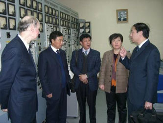36. Chinese delegation from Haian district near MPEI Electric Dynamic Model
