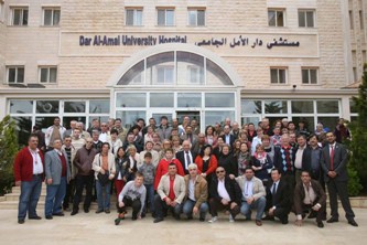 48. Forum participants at visit to the Hospital of Lebanon University Mr. Rakan Alan