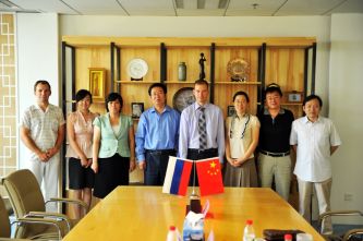 82. MPEI delegation in the International Department of North-China Electrical Power Engineering University