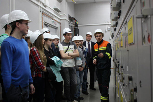 MPEI students in Skolkovo