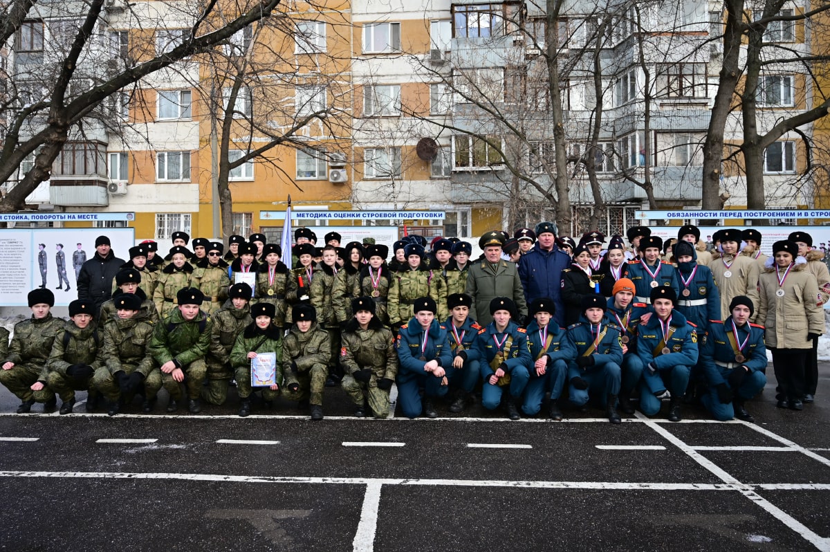 В НИУ «МЭИ» прошли Военно-спортивные игры юнармейцев «Победа»